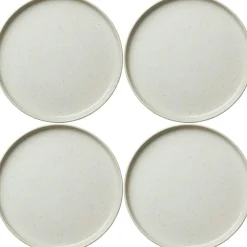 BON Plate 28 cm 4-pack, Beige