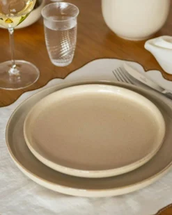 BON Plate 22 cm 4-pack, Ivory