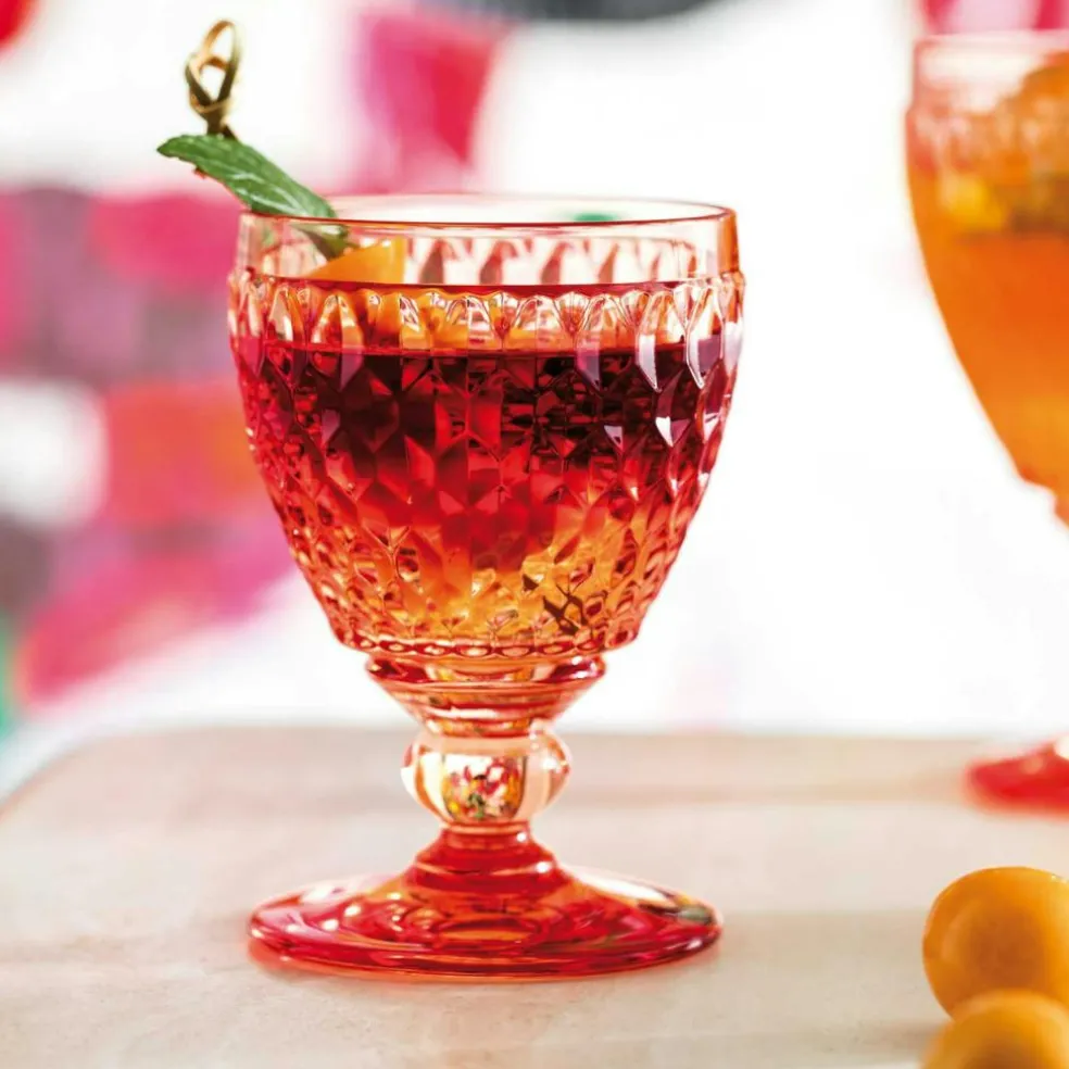 Boston Coloured Red Wine Glass 20 cl, Blue