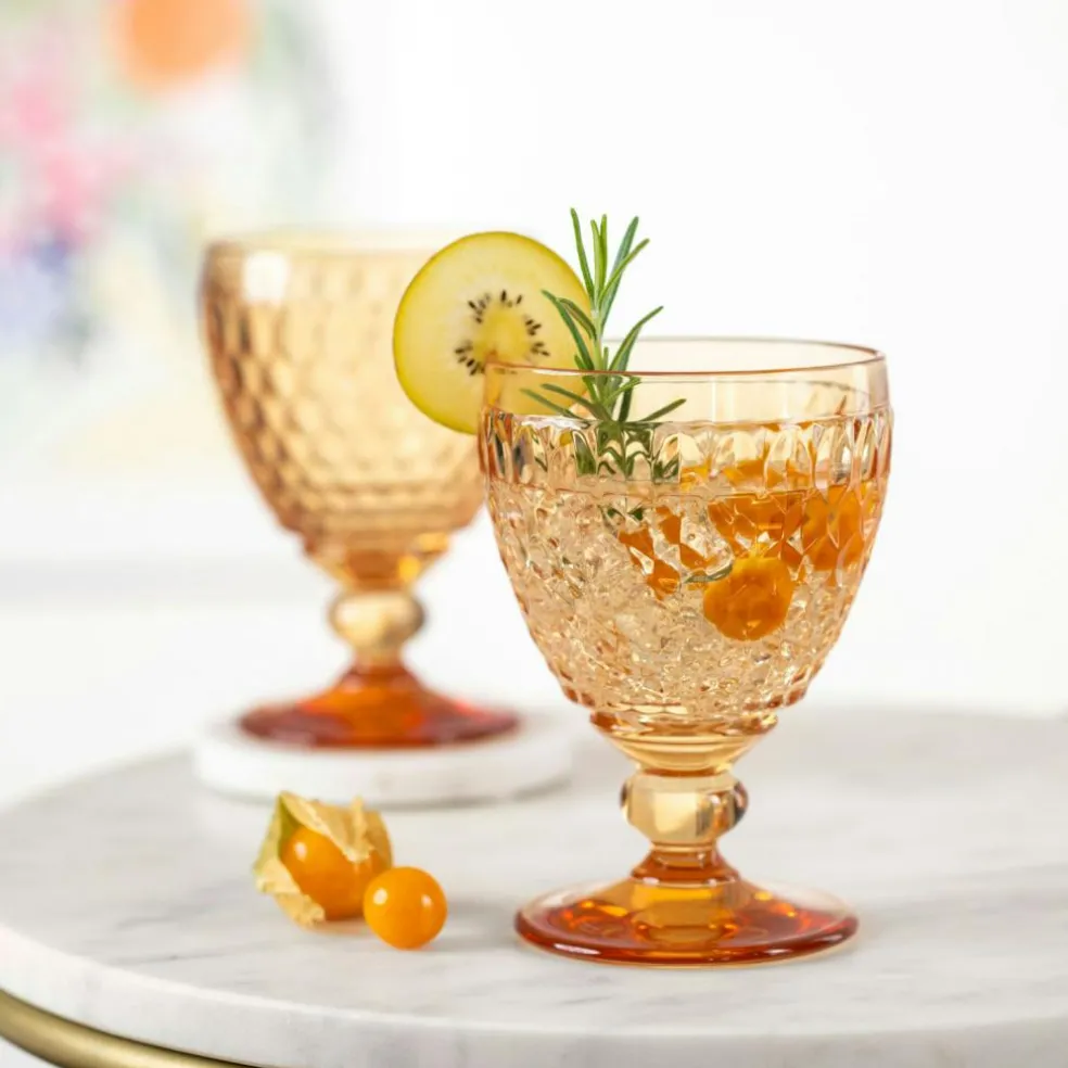 Boston Coloured Red Wine Glass 20 cl, Blue