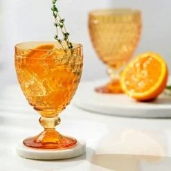 Boston Coloured Water Glass 35 cl, Red