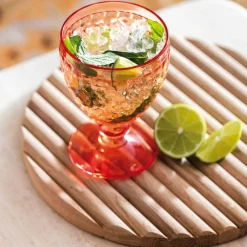 Boston Coloured White Wine Glass 12 cl, Berry