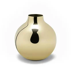 Boule Vase Large, Brass