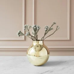 Boule Vase Large, Brass