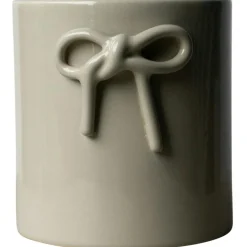 Bow Pot Ø13 cm, Shiny Mole