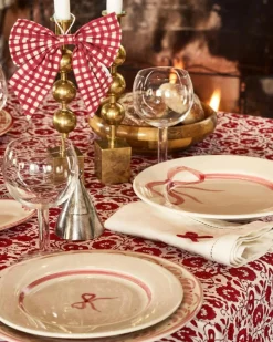 Bow Side Plate 22 cm, Black