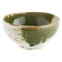 Bowl 25 cl, Green / White