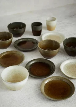 Bowl Ø13 cm, Green / Light Yellow