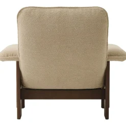 Brasilia Set Mörkbetsad Ek/Bouclé Beige