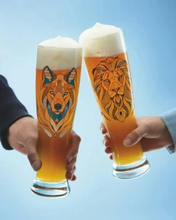 Brauchzeit Beer Glasses 2-pack, #27 & 28