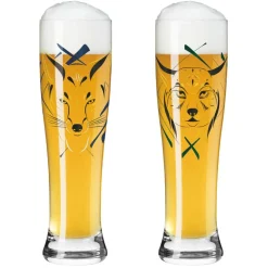 Brauchzeit Beer Glasses 2-pack, #27 & 28