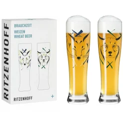Brauchzeit Beer Glasses 2-pack, #27 & 28