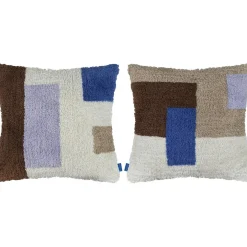 Brick Cushion Cover 50x50 cm, Olive Green