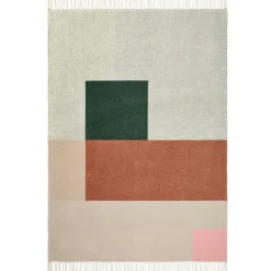 Brick Throw 125x170 cm, Light Yellow