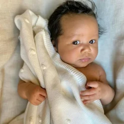 Bubble Baby Blanket 80x100 cm, Coffee