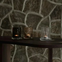 Bubble Candle Holder Ø10 cm, Clear