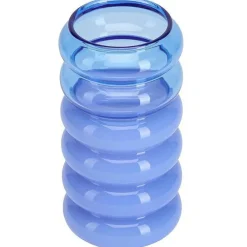 Bubble Vase & Candle Holder 2-in-1, Blue