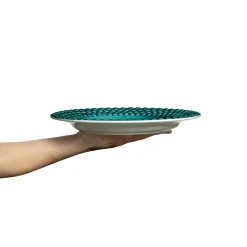 Bubbles Plate 28 cm, Orange