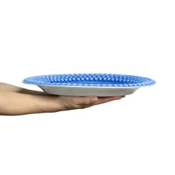 Bubbles Platter Oval 35 cm, Green