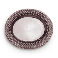 Bubbles Platter Oval 35 cm, Green