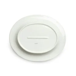 Bubbles Platter Oval 35 cm, Green