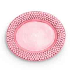 Bubbles Platter Oval 35 cm, Green