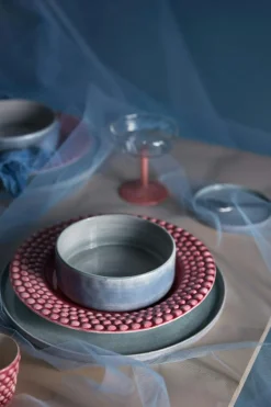 Bubbles Soup Plate 25 cm, Blue