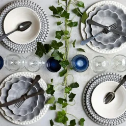 Bubbles Soup Plate 25 cm, Blue