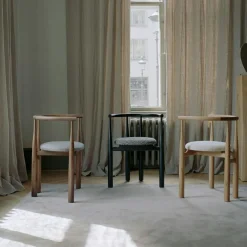 Bukowski Chair, Oak / Rattan