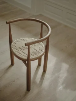 Bukowski Chair, Oak / Rattan