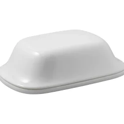 Butter Dish, White