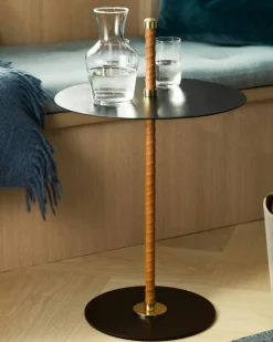 Cabaret Side Table, Burgundy