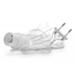 Cable With Switch 5 m, Transparent