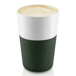 Cafe Latte Mug 2-pack 36 cl, Carbon Black