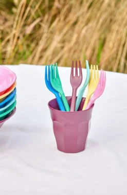 Cake Fork Melamine 6-pack, Show Your True Colors
