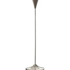 Candle Holder 25 cm, Chrome