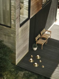 Candle Holder Outdoor 16 cm, Black