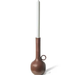 Candle Holder Spartan Brown M