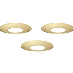 Candle Ring 3-pack, Solid Brass