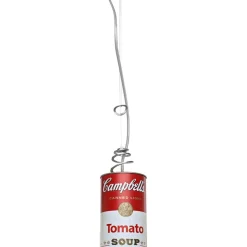 Canned Light Pendant, Red