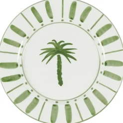 Cannes Side Plate 22 cm, Green