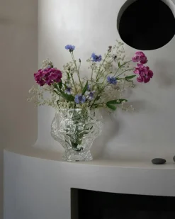 Canyon Medi- Clear Vase 18 cm, Smoke