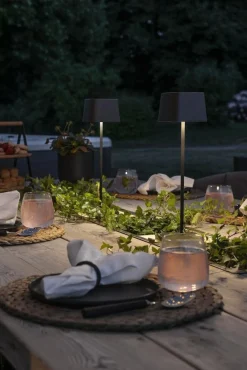 Capri Table Lamp Portable, White