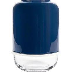 Capsule Vase, Navy 28 cm