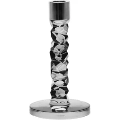 Carat Candlestick 18 cm, Anthracite