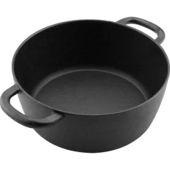 Cast Iron Pot With Glass Lid, 7 L