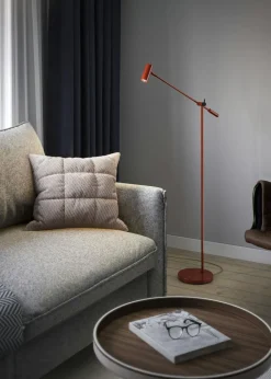 Cato LED Floor Lamp Dimmable MR11, Black