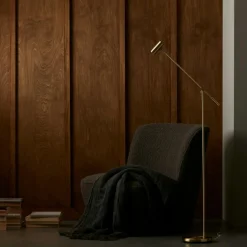 Cato LED Floor Lamp Dimmable MR11, Black