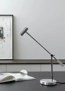 Cato Table Lamp, Matte Black