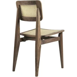 C-Chair Dining Chair, Black oak / Cane